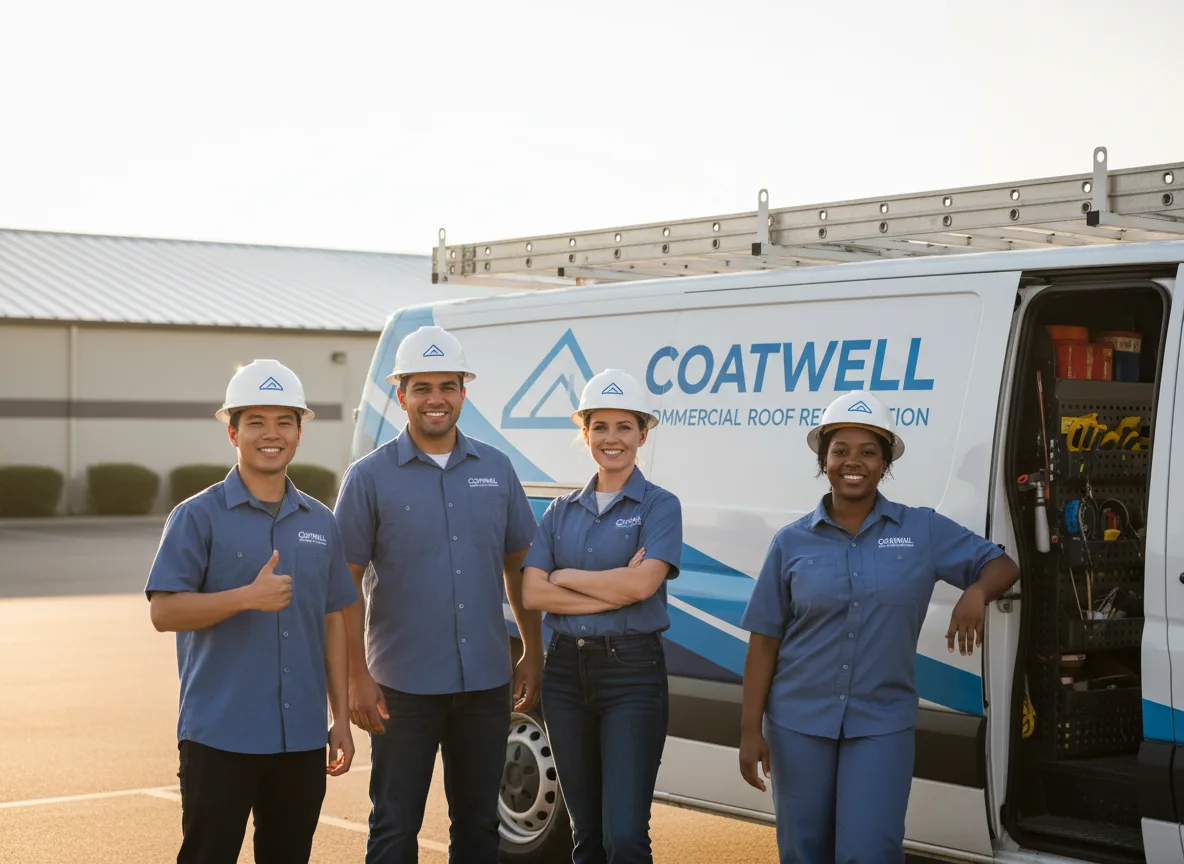 Commercial roof coating company in Gold Run, CA